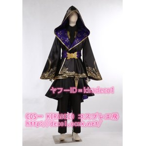 画像: ツイステッドワンダーランド ツイステ 式典服 マレウス・ドラコニア コスプレ衣装(修正版）＋宝石筆